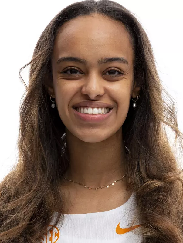 KNOXVILLE, TN - January 21, 2021 - Msgana Araya headshot taken in Knoxville, TN. Photo By Andrew Ferguson/Tennessee Athletics