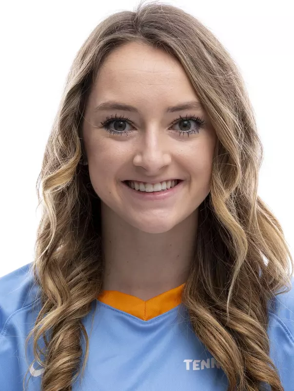 KNOXVILLE, TN - January 21, 2021 - Goalkeeper MacKenzie Haba of the Tennessee Volunteers headshot taken in Knoxville, TN. Photo By Andrew Ferguson/Tennessee Athletics