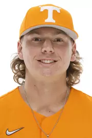 KNOXVILLE, TN - December 01, 2021 - Outfielder Jordan Beck #27 of the Tennessee Volunteers headshot taken in Knoxville, TN. Photo By Caleb Jones/Tennessee Athletics