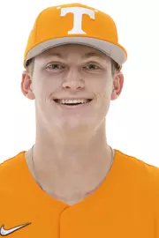 KNOXVILLE, TN - December 01, 2021 - Pitcher Mark McLaughlin #33 of the Tennessee Volunteers headshot taken in Knoxville, TN. Photo By Caleb Jones/Tennessee Athletics