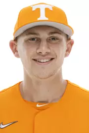 KNOXVILLE, TN - December 01, 2021 - Infielder Logan Steenstra #5 of the Tennessee Volunteers headshot taken in Knoxville, TN. Photo By Caleb Jones/Tennessee Athletics