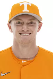 KNOXVILLE, TN - December 01, 2021 - Pitcher Redmond Walsh #46 of the Tennessee Volunteers headshot taken in Knoxville, TN. Photo By Caleb Jones/Tennessee Athletics