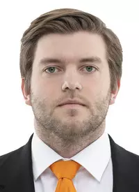 KNOXVILLE, TN - February 18, 2021 - Scouting Coordinator Charlie High of the Tennessee Volunteers headshot taken in Knoxville, TN. Photo By Andrew Ferguson/Tennessee Athletics