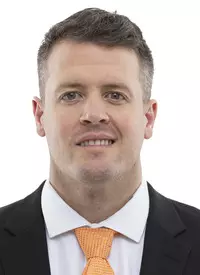 KNOXVILLE, TN - February 18, 2021 - Director of Player Personnel Jake Breske of the Tennessee Volunteers headshot taken in Knoxville, TN. Photo By Andrew Ferguson/Tennessee Athletics