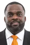 KNOXVILLE, TN - March 10, 2021 - Linebackers Coach Brian Jean-Mary of the Tennessee Volunteers headshot taken in Knoxville, TN. Photo By Andrew Ferguson/Tennessee Athletics