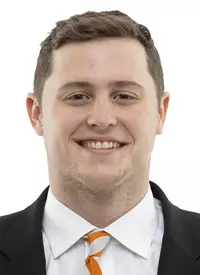 KNOXVILLE, TN - February 18, 2021 - Tyler Hudanick headshot taken in Knoxville, TN. Photo By Andrew Ferguson/Tennessee Athletics