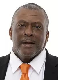 KNOXVILLE, TN - April 14, 2021 - Defensive Line Coach Rodney Garner of the Tennessee Volunteers headshot taken in Knoxville, TN. Photo By Andrew Ferguson/Tennessee Athletics