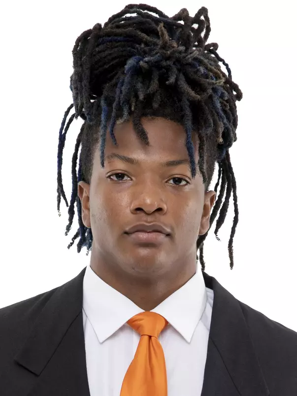 KNOXVILLE, TN - JULY 30, 2020 - Wide receiver Dee Beckwith of the Tennessee Volunteers headshot taken in Knoxville, TN. Photo By Andrew Ferguson/Tennessee Athletics