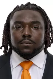 KNOXVILLE, TN - June 03, 2021 - Defensive lineman Ja'Quain Blakely #48 of the Tennessee Volunteers headshot taken in Knoxville, TN. Photo By Andrew Ferguson/Tennessee Athletics