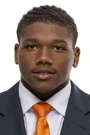 KNOXVILLE, TN - June 03, 2021 - Wide receiver Jimmy Calloway #9 of the Tennessee Volunteers headshot taken in Knoxville, TN. Photo By Andrew Ferguson/Tennessee Athletics