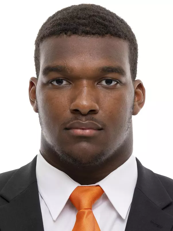 KNOXVILLE, TN - June 03, 2021 - Offensive lineman Jerome Carvin #75 of the Tennessee Volunteers headshot taken in Knoxville, TN. Photo By Andrew Ferguson/Tennessee Athletics