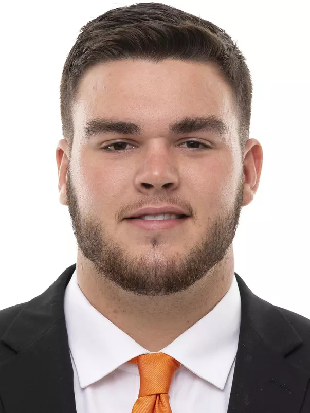 KNOXVILLE, TN - June 17, 2021 - Offensive lineman Dayne Davis #66 of the Tennessee Volunteers headshot taken in Knoxville, TN. Photo By Andrew Ferguson/Tennessee Athletics