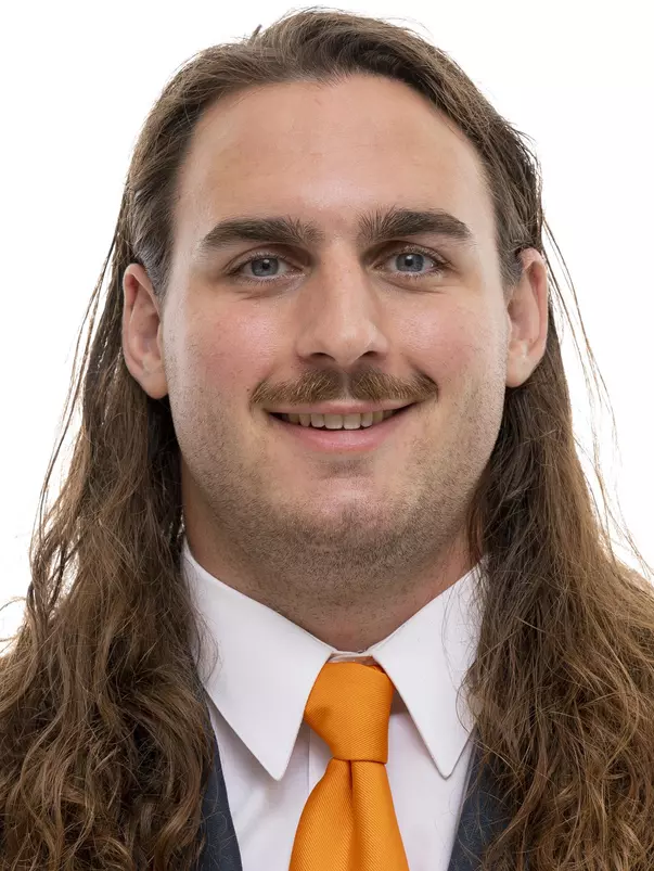 KNOXVILLE, TN - June 03, 2021 - Wide receiver Tanner Dobrucky #36 of the Tennessee Volunteers headshot taken in Knoxville, TN. Photo By Andrew Ferguson/Tennessee Athletics