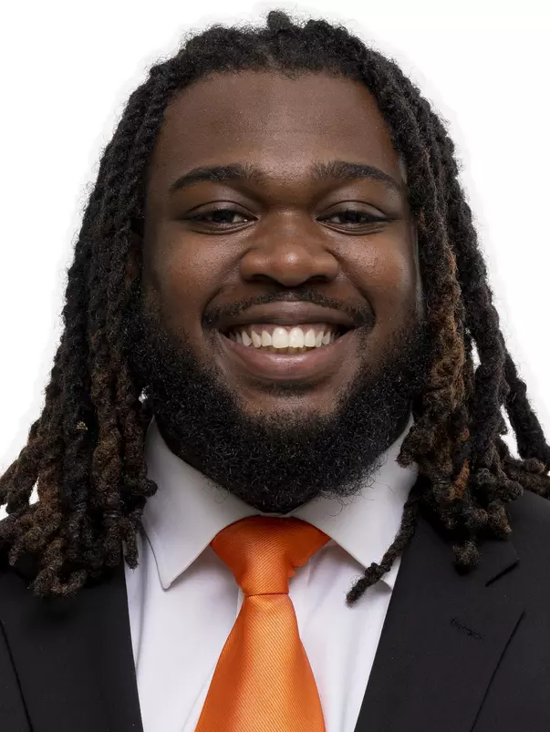 KNOXVILLE, TN - June 03, 2021 - Offensive lineman Kingston Harris #54 of the Tennessee Volunteers headshot taken in Knoxville, TN. Photo By Andrew Ferguson/Tennessee Athletics
