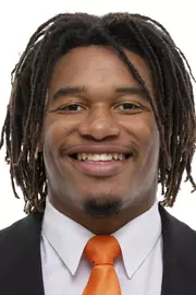 KNOXVILLE, TN - June 03, 2021 - Wide receiver Velus Jones Jr. #1 of the Tennessee Volunteers headshot taken in Knoxville, TN. Photo By Andrew Ferguson/Tennessee Athletics