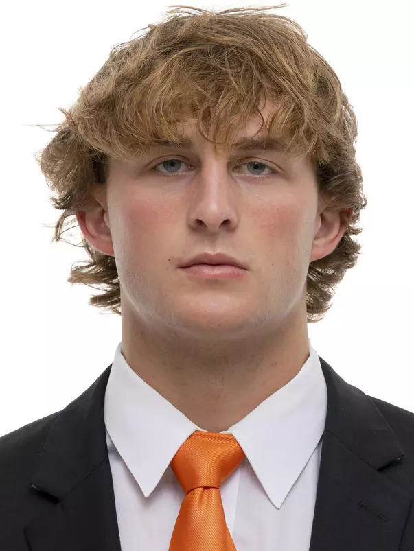 KNOXVILLE, TN - June 02, 2021 - Wide receiver Walker Merrill #19 of the Tennessee Volunteers headshot taken in Knoxville, TN. Photo By Andrew Ferguson/Tennessee Athletics