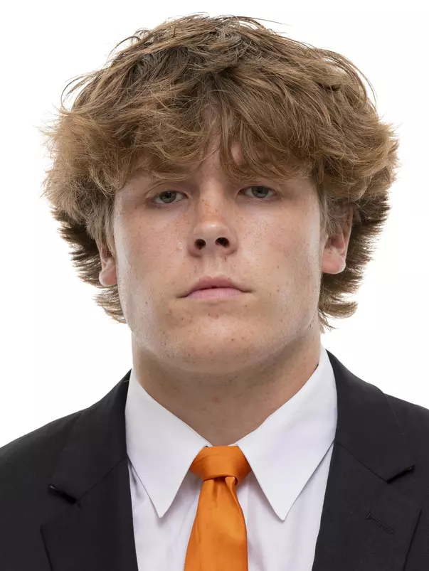 KNOXVILLE, TN - June 02, 2021 - Luke Stum of the Tennessee Volunteers headshot taken in Knoxville, TN. Photo By Andrew Ferguson/Tennessee Athletics