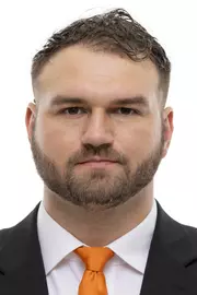 KNOXVILLE, TN - June 03, 2021 - Caleb Tremblay of the Tennessee Volunteers headshot taken in Knoxville, TN. Photo By Andrew Ferguson/Tennessee Athletics