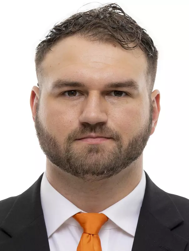 KNOXVILLE, TN - June 03, 2021 - Caleb Tremblay of the Tennessee Volunteers headshot taken in Knoxville, TN. Photo By Andrew Ferguson/Tennessee Athletics