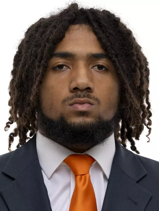 KNOXVILLE, TN - June 03, 2021 - Linebacker Eunique Valentine #55 of the Tennessee Volunteers headshot taken in Knoxville, TN. Photo By Andrew Ferguson/Tennessee Athletics
