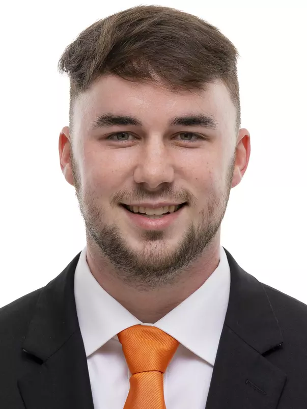 KNOXVILLE, TN - June 03, 2021 - Place kicker Marshall Ware #43 of the Tennessee Volunteers headshot taken in Knoxville, TN. Photo By Andrew Ferguson/Tennessee Athletics