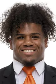 KNOXVILLE, TN - June 02, 2021 - Linebacker Aaron Willis #41 of the Tennessee Volunteers headshot taken in Knoxville, TN. Photo By Andrew Ferguson/Tennessee Athletics