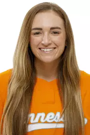 KNOXVILLE, TN - September 17, 2021 - Utility Anna Fox #4 of the Tennessee Lady Volunteers headshot taken in Knoxville, TN. Photo By Caleb Jones/Tennessee Athletics