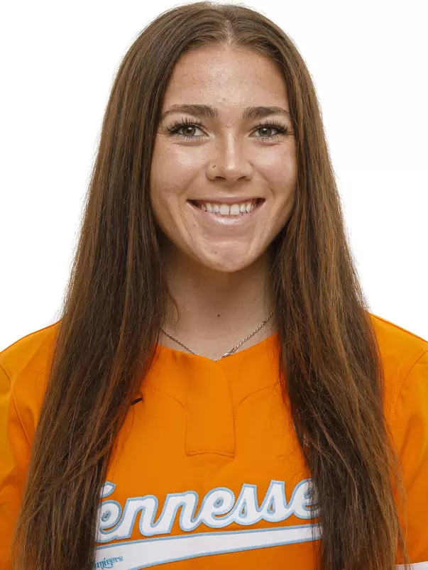 KNOXVILLE, TN - September 17, 2021 - Infielder McKenna Gibson #24 of the Tennessee Lady Volunteers headshot taken in Knoxville, TN. Photo By Caleb Jones/Tennessee Athletics