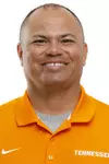 KNOXVILLE, TN - September 17, 2021 - Assistant Coach Chris Malveaux of the Tennessee Lady Volunteers headshot taken in Knoxville, TN. Photo By Caleb Jones/Tennessee Athletics