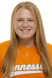KNOXVILLE, TN - September 17, 2021 - Pitcher Bailey McCachren #31 of the Tennessee Lady Volunteers headshot taken in Knoxville, TN. Photo By Caleb Jones/Tennessee Athletics