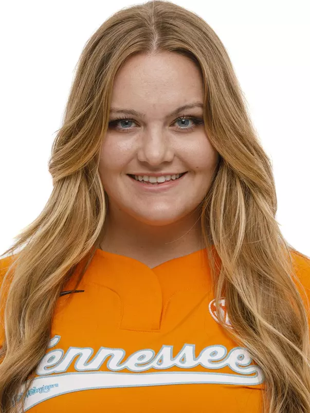 KNOXVILLE, TN - September 17, 2021 - Pitcher Ashley Rogers #14 of the Tennessee Lady Volunteers headshot taken in Knoxville, TN. Photo By Caleb Jones/Tennessee Athletics