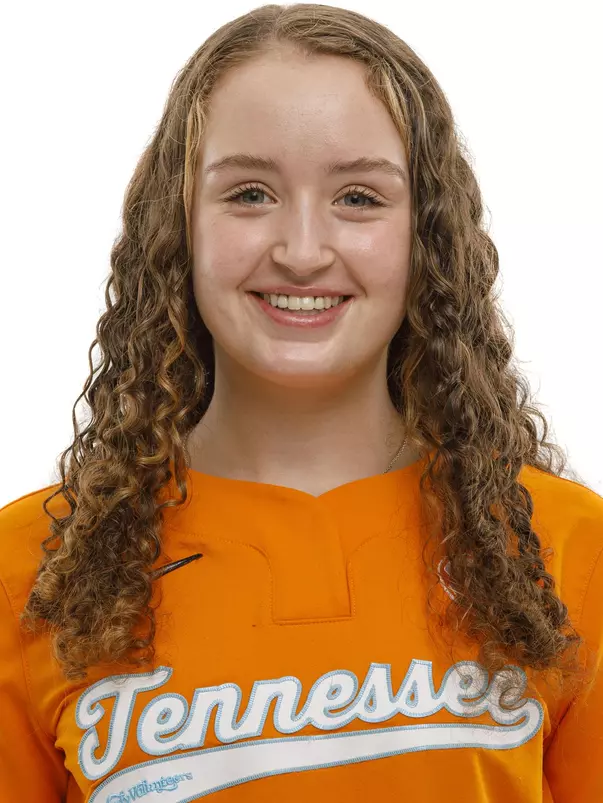 KNOXVILLE, TN - September 17, 2021 - Pitcher Nicola Simpson #28 of the Tennessee Lady Volunteers headshot taken in Knoxville, TN. Photo By Caleb Jones/Tennessee Athletics