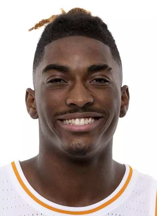 KNOXVILLE, TN - September 16, 2021 - Guard Jahmai Mashack #15 of the Tennessee Volunteers portrait taken during 2021 Photo Day at Pratt Pavilion in Knoxville, TN. Photo By Andrew Ferguson/Tennessee Athletics