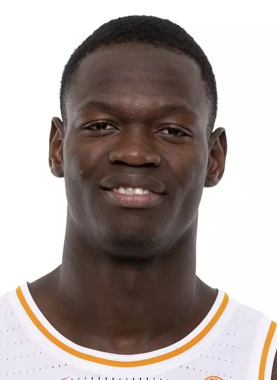 KNOXVILLE, TN - September 16, 2021 - Forward Handje Tamba #32 of the Tennessee Volunteers portrait taken during 2021 Photo Day at Pratt Pavilion in Knoxville, TN. Photo By Andrew Ferguson/Tennessee Athletics