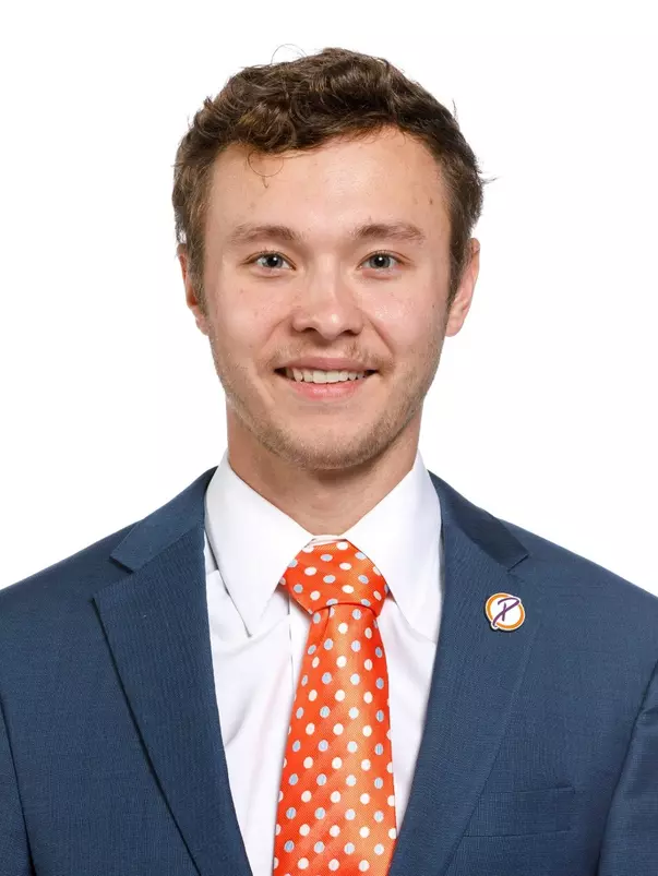KNOXVILLE, TN - September 14, 2022 - Graduate Assistant Zach Patton headshot taken at Thompson Boling Arena in Knoxville, TN. Photo By Kate Luffman/Tennessee Athletics