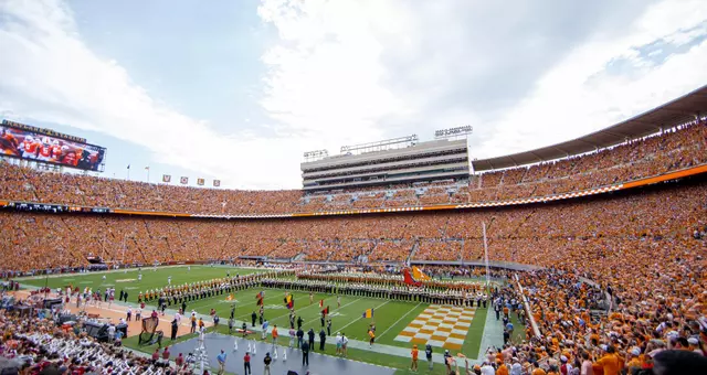 KNOXVILLE, TN - October 15, 2022 - Neyland Stadium before the game between the Alabama Crimson Tide and the Tennessee Volunteers at Neyland Stadium in Knoxville, TN. Photo By Emma Ramsey/Tennessee Athletics