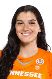 KNOXVILLE, TN - September 14, 2022 - Guard/Forward Justine Pissott #13 of the Tennessee Lady Volunteers headshot taken at Thompson Boling Arena in Knoxville, TN. Photo By Kate Luffman/Tennessee Athletics