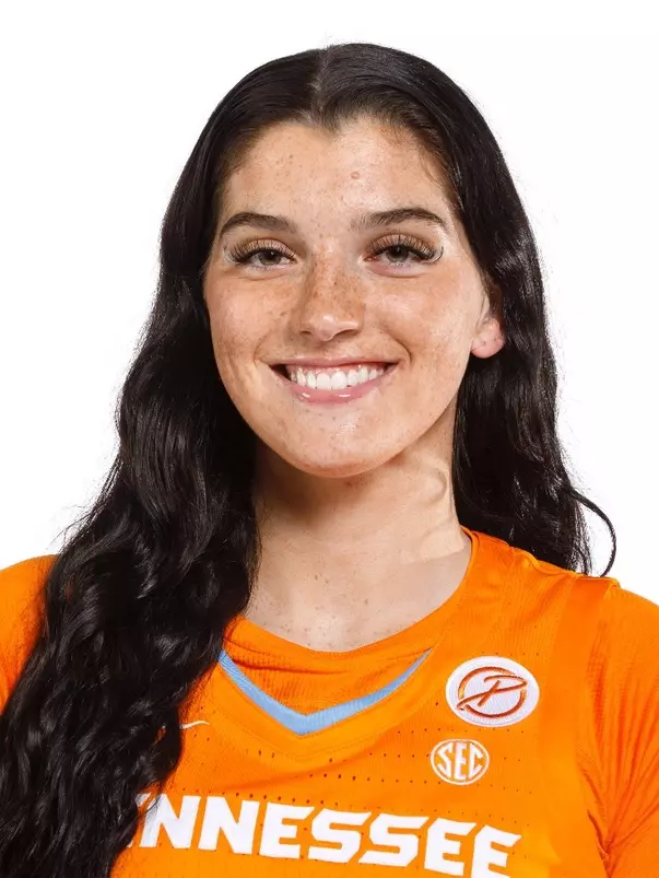 KNOXVILLE, TN - September 14, 2022 - Guard/Forward Justine Pissott #13 of the Tennessee Lady Volunteers headshot taken at Thompson Boling Arena in Knoxville, TN. Photo By Kate Luffman/Tennessee Athletics