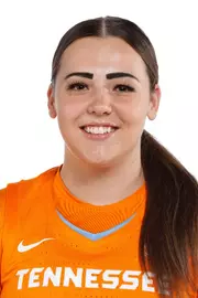 KNOXVILLE, TN - September 14, 2022 - Guard Jessie Rennie #10 of the Tennessee Lady Volunteers headshot taken at Thompson Boling Arena in Knoxville, TN. Photo By Kate Luffman/Tennessee Athletics