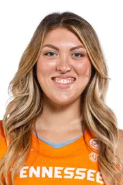 KNOXVILLE, TN - September 14, 2022 - Forward Karoline Striplin #11 of the Tennessee Lady Volunteers headshot taken at Thompson Boling Arena in Knoxville, TN. Photo By Kate Luffman/Tennessee Athletics