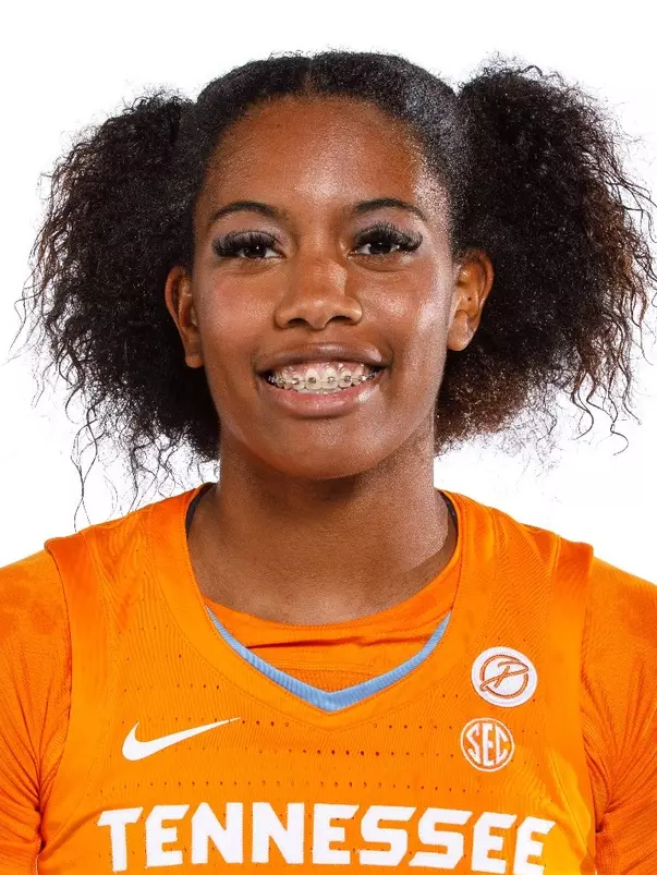 KNOXVILLE, TN - September 14, 2022 - Guard Kaiya Wynn #5 of the Tennessee Lady Volunteers headshot taken at Thompson Boling Arena in Knoxville, TN. Photo By Kate Luffman/Tennessee Athletics