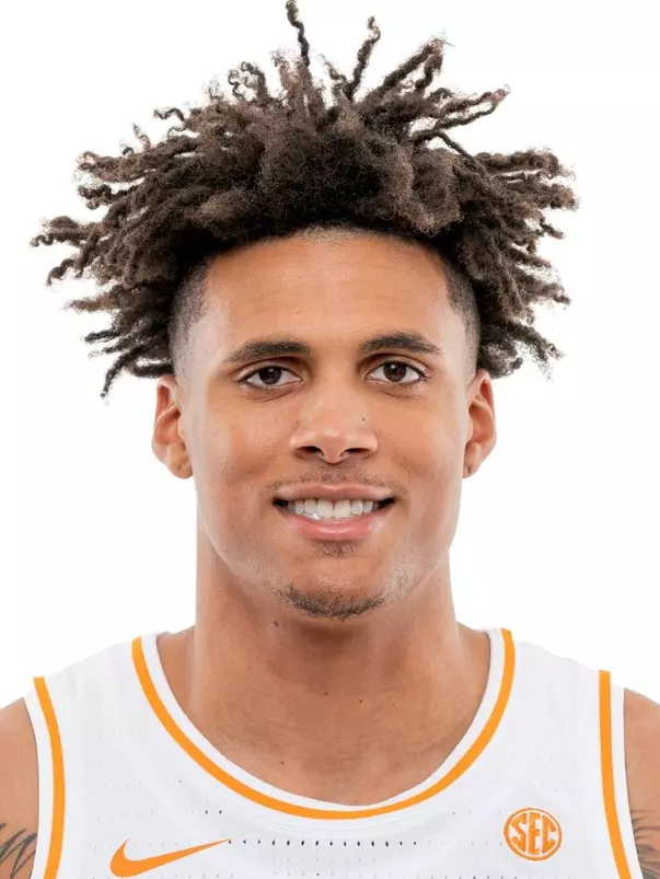 KNOXVILLE, TN - October 06, 2022 - Guard Alec Kegler #24 of the Tennessee Volunteers portrait taken in Knoxville, TN. Photo By Andrew Ferguson/Tennessee Athletics