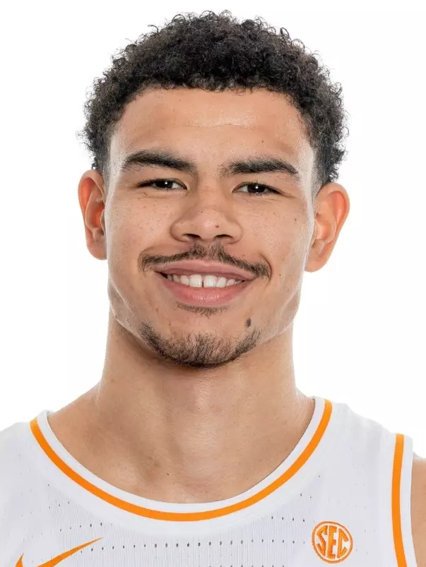 KNOXVILLE, TN - October 04, 2022 - Forward Olivier Nkamhoua #13 of the Tennessee Volunteers portrait taken in Knoxville, TN. Photo By Andrew Ferguson/Tennessee Athletics