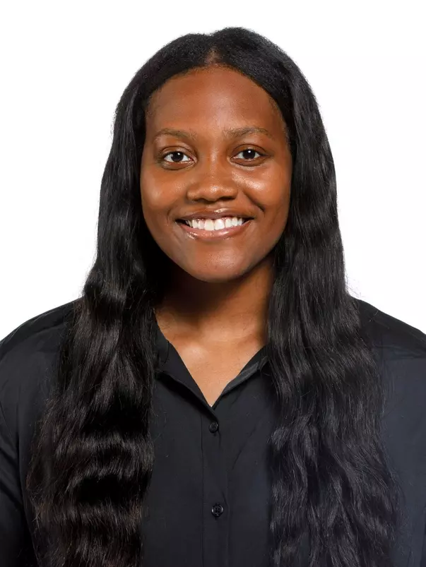 KNOXVILLE, TN - September 14, 2022 - Graduate Assistant Zion Sanders of the Tennessee Lady Volunteers headshot taken at Thompson Boling Arena in Knoxville, TN. Photo By Kate Luffman/Tennessee Athletics