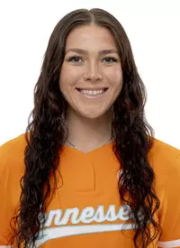 KNOXVILLE, TN - October 26, 2022 - Infielder McKenna Gibson #24 of the Tennessee Lady Volunteers headshot taken in Knoxville, TN. Photo By Andrew Ferguson/Tennessee Athletics