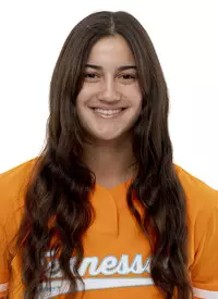 KNOXVILLE, TN - October 26, 2022 - Outfielder/Infielder Giulia Koutsoyanopulos #27 of the Tennessee Lady Volunteers headshot taken in Knoxville, TN. Photo By Andrew Ferguson/Tennessee Athletics