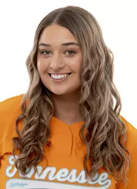 KNOXVILLE, TN - October 26, 2022 - Pitcher Charli Orsini #80 of the Tennessee Lady Volunteers headshot taken in Knoxville, TN. Photo By Andrew Ferguson/Tennessee Athletics