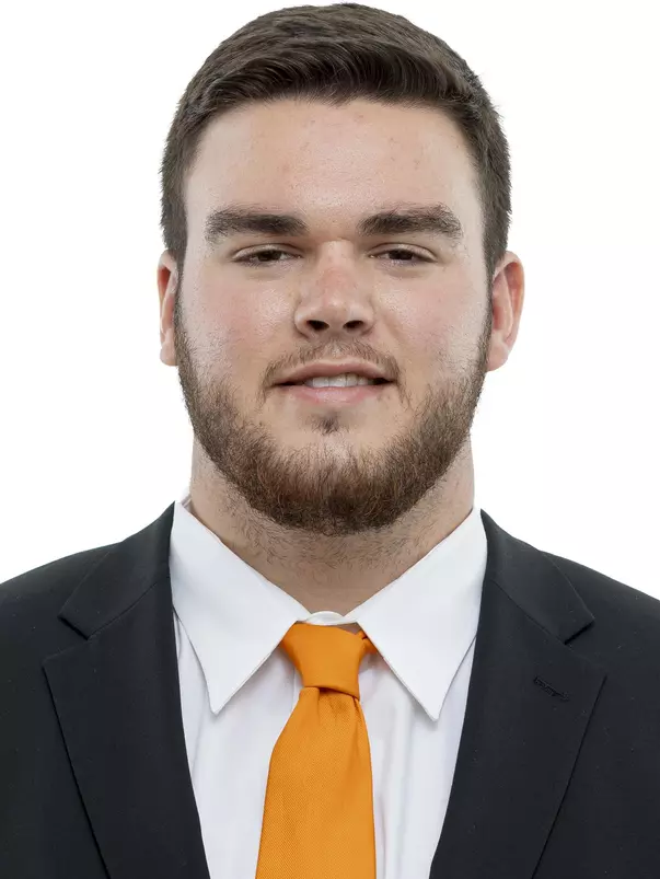KNOXVILLE, TN - April 26, 2022 - Offensive lineman Dayne Davis #66 of the Tennessee Volunteers headshot taken in Knoxville, TN. Photo By Andrew Ferguson/Tennessee Athletics