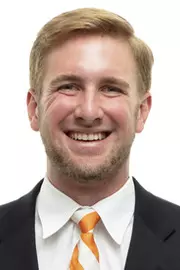 KNOXVILLE, TN - JUNE 11, 2019 - Wide receiver Grant Frerking #38 of the Tennessee Volunteers headshot taken in Knoxville, TN. Photo By Andrew Ferguson/Tennessee Athletics