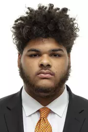 KNOXVILLE, TN - JUNE 11, 2019 - Offensive lineman Darnell Wright #72 of the Tennessee Volunteers headshot taken in Knoxville, TN. Photo By Andrew Ferguson/Tennessee Athletics